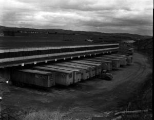 Le hangar des trains