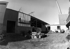 Exterior Construction of Repulping Facility
