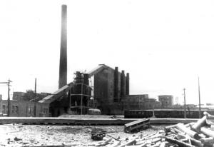 The Edmundston Mill Yard