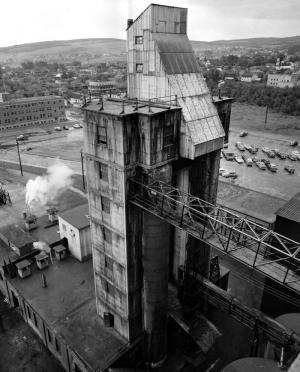 Jensen Bleaching Tower of the Edmundston Fraser Mill