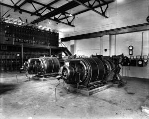 Turbogenerators at the Edmundston Fraser Mill