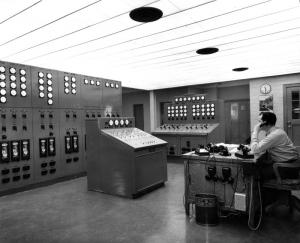 Electrical Control Room  of  the Edmundston Fraser Companies