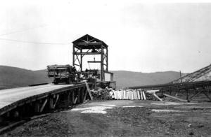 Loaded Truck at the Fraser Mill in Edmundston