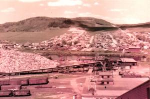 Convoyeur de l'usine Fraser d'Edmundston