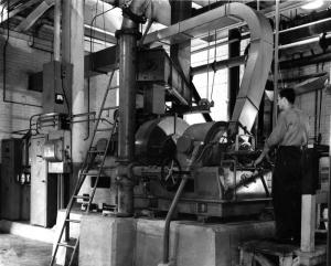 Bauer Refiner in the Edmundston Fraser Mill