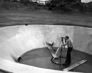 Measuring During the Clarifier Construction