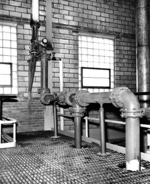 Générateur de vapeur à la blanchisserie d'Edmundston