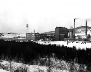 Usine de pte et papier  Fraser d'Edmundston