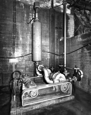 Air Compressor in the Thermal Plant at the Edmundston Fraser Mill