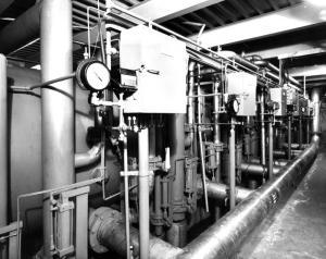 Système de filtrage dans l'installation thermique à l'usine Fraser d'Edmundston
