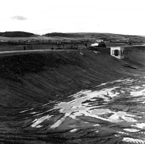 Construction of the Iroquois Retention Basin