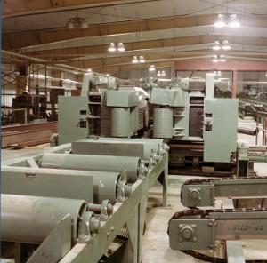 Interior of the Plaster Rock Fraser Sawmill