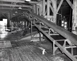 Interior of the Plaster Rock Fraser Sawmill