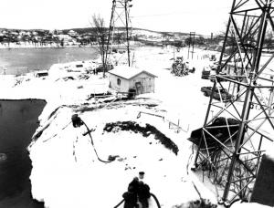 Installation du pont du pipeline