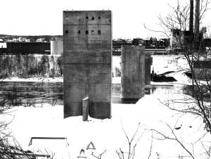 Pipeline Bridge Under Construction