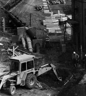 Construction of the Pipeline Linking the Edmundston and Madawaska Mills