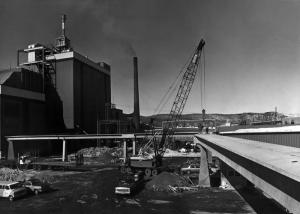 Construction of the Pipeline Linking the Edmundston and Madawaska Mills