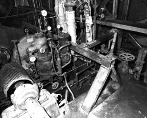 Turbine à vapeur dans le département de carton de l'usine Fraser d'Edmundston
