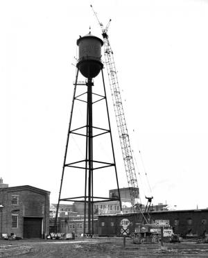 Dismantling of the Water Reservoir at the Edmundston Fraser Mill