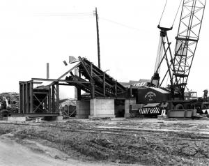 Trononneuse  l'usine Fraser d'Edmundston