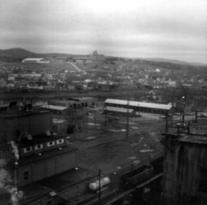 The Edmundston Fraser Pulp Mill in 1971