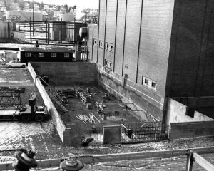 Construction du nouvel agrandissement de la chaufferie  l'usine Fraser d'Edmundston
