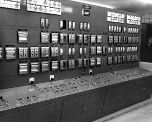 Central  Control Panels Inside the Waste-heat Oven Building at the Edmundston Fraser Mill