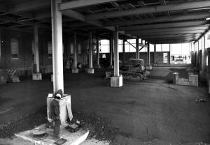 L'atelier de lavage et triage à l'usine Fraser d'Edmundston