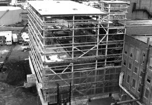 Construction of the Washing and Screening Department Building  at the Edmundston Fraser Mill