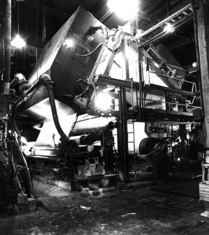 The Coater Machine at Edmundston Pulp Mill