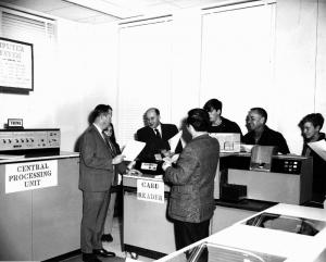 Visite libre  l'usine Fraser d'Edmundston en 1970