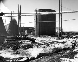 The Kedgwick  Fraser Sawmill in 1970