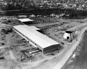 Scierie Fraser de Plaster Rock en 1973