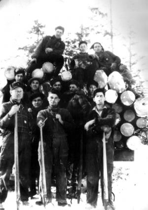 Loggers in 1934