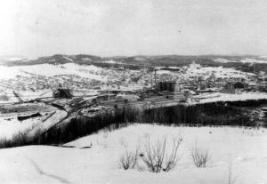 The Fraser Pulp Mill of Edmundston in Winter