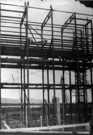 Construction of the Digester at the Fraser  Mill in Edmundston