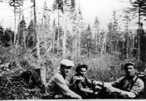 Loggers Taking a Break