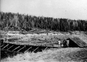 Driver near a Dam on the Green River