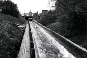 Second Falls Log Flume