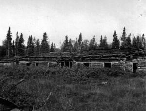 Lumber Camps at  Rapids Depot