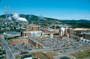 The Edmundston Fraser Pulp and Paperboard Mill in 1981