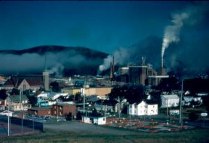 Usine de pte  papier et de carton Fraser d'Edmundston