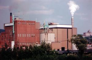 Usine Fraser d'Edmundston en 1991