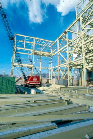 Construction of the heat recovery cogeneration plant at the Edmundston Fraser mill