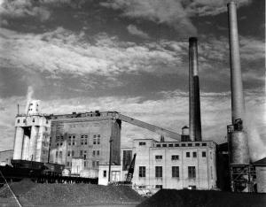The Edmundston  Fraser Mill in 1945