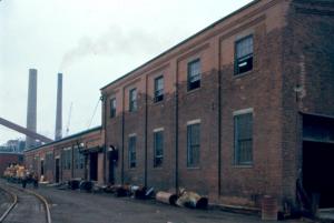 L'ancien atelier d'usinage Fraser de l'usine d'Edmundston