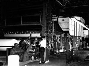 Machine no. 4  l'usine de Madawaska