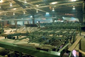 Interior of the Plaster Rock Fraser Sawmill Workshop