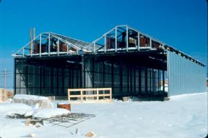 Kiln Buildings at the Kedgwick Sawmill