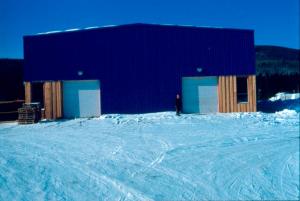 Storage Building at the Second Falls Nursery